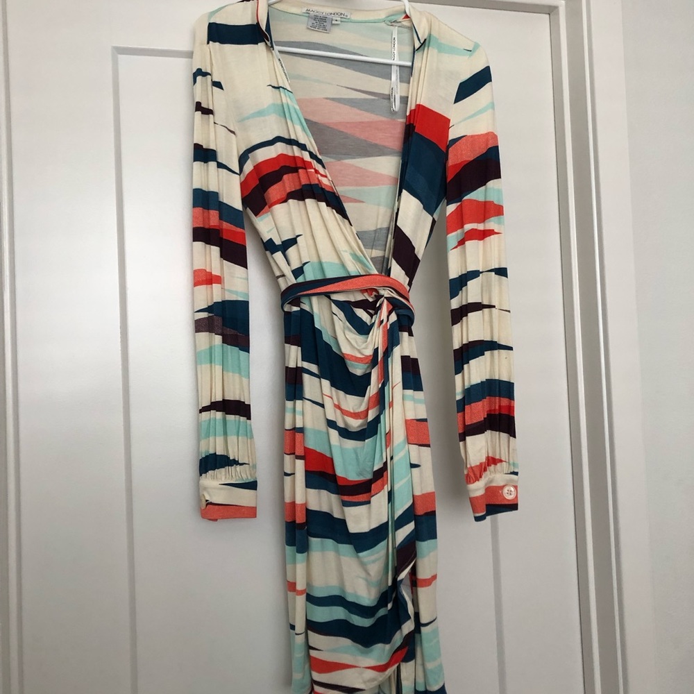 Long sleeve wrap dress💕